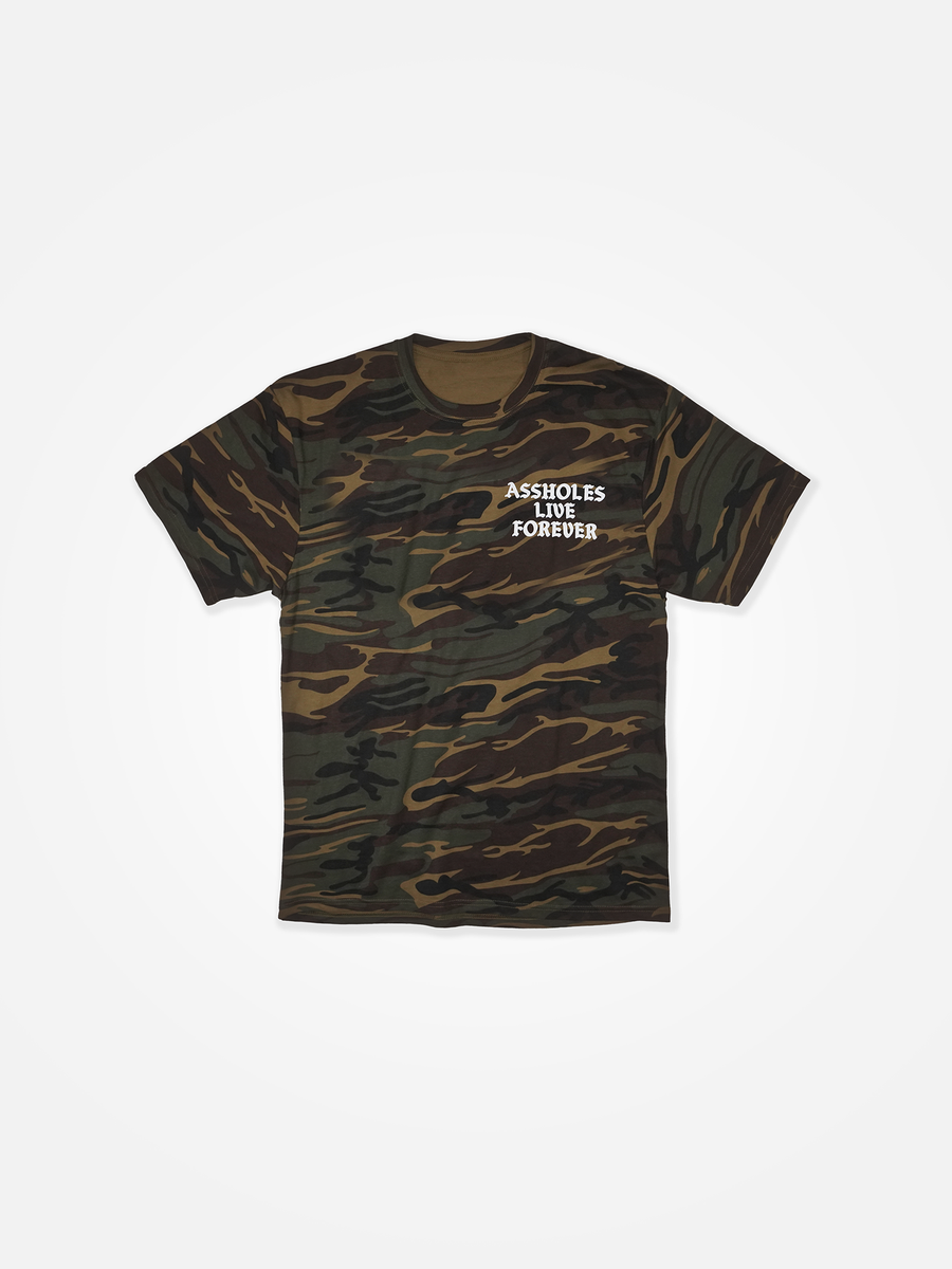 ASSHOLES LIVE FOREVER Tee Camo