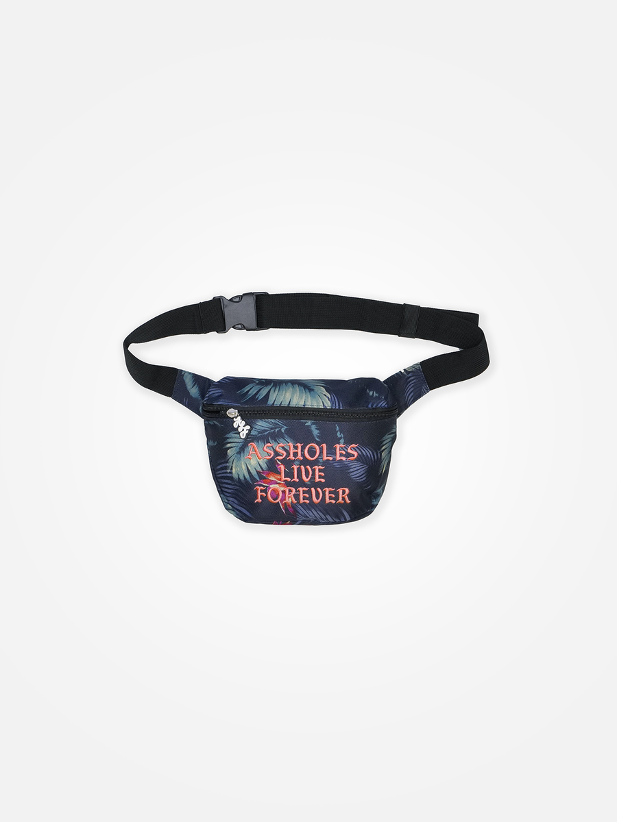 ASSHOLES LIVE FOREVER Fanny Pack Floral