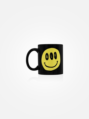 ASSHOLES LIVE FOREVER Smiley Mug Black