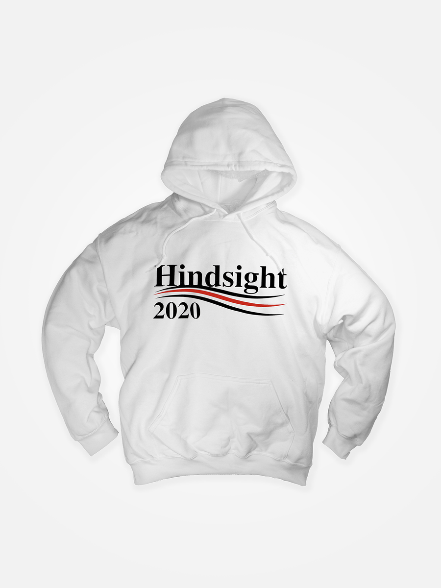 HINDSIGHT 2020 HOODIE WHITE