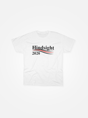 HINDSIGHT 2020 Tee White