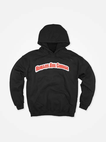 HUMANS ARE GARBAGE Hoodie Black