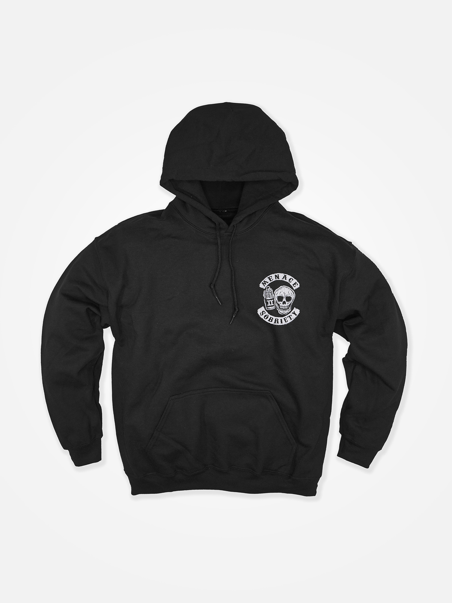 MENACE TO SOBRIETY Anarchy Hoodie Black