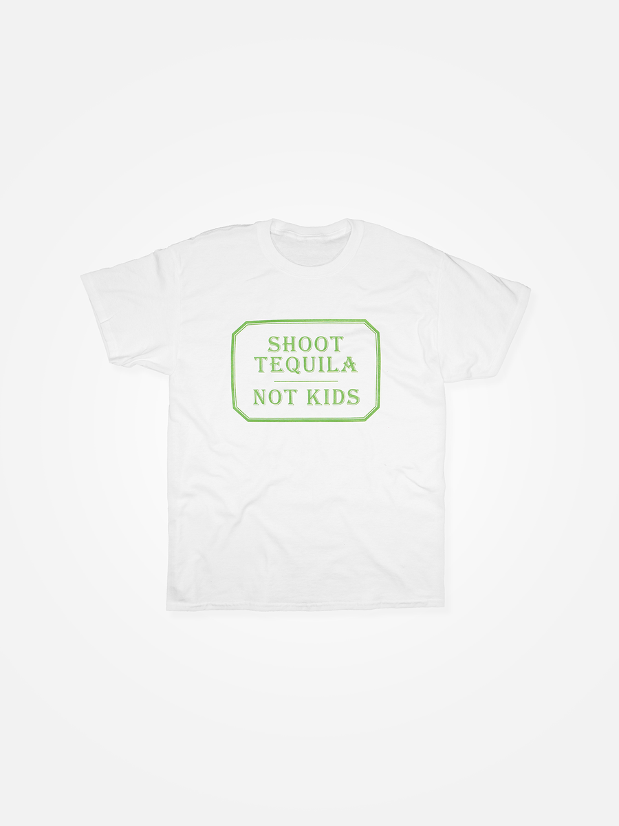 SHOOT TEQUILA Tee White/Green